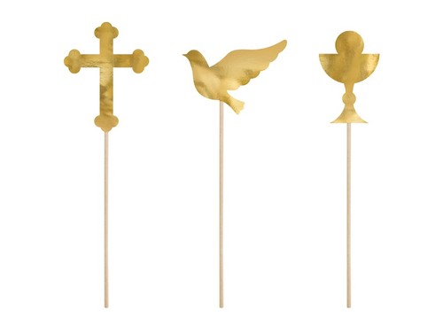Set pezzi cake topper in - cake,
