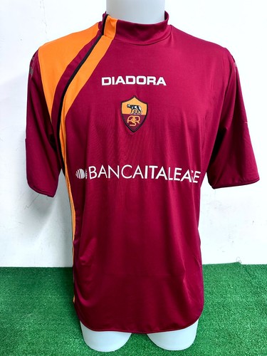 Maglia roma match worn - maglia,