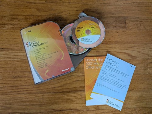 Microsoft office ultimate 2007 - office,