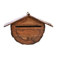 Cassetta postale in legno