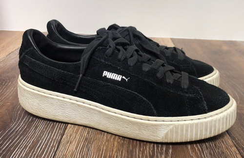 Puma black suede - puma,