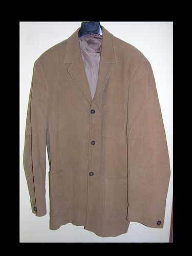 Giacca uomo velluto tg 54 - in,