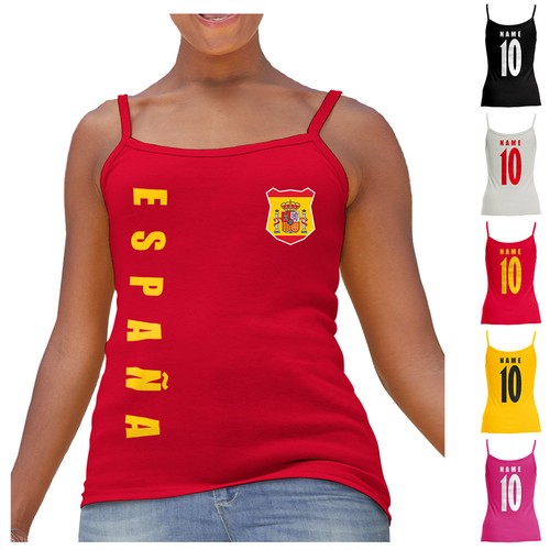 Shirt spaghetti donna spagna - spaghetti,