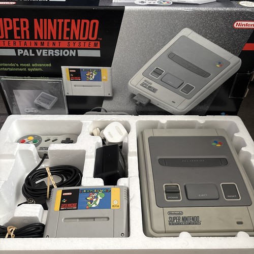Console super nintendo snes - console,