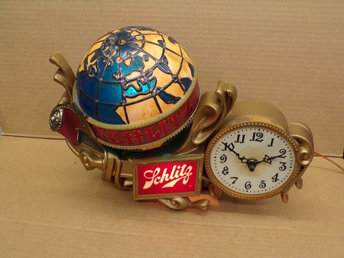 Vintage schlitz birra globo - birra,