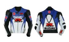 SUZUKI GSXR Veste en Cuir de