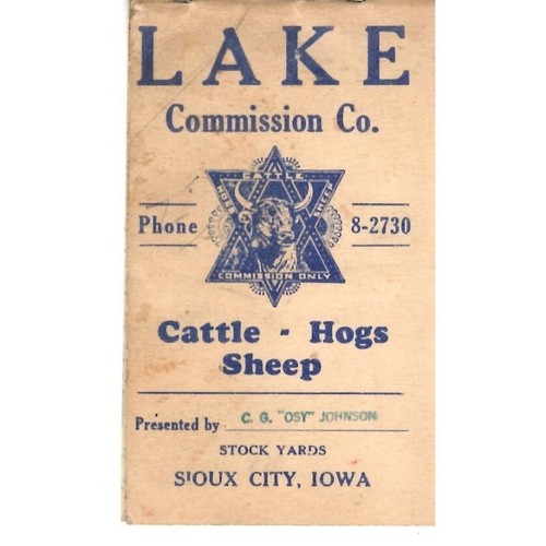 Lake commission sioux city - sioux,