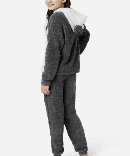 Pigiama panda sherpa con