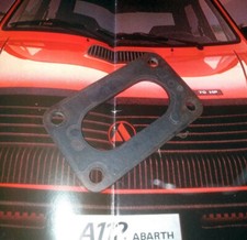 A112 ABARTH CARBURETTOR WEBER 32 DMTR THERMAL SPACER IN BAKELITE (093)