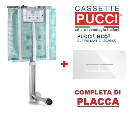 Cassetta scarico incasso - incasso, pucci