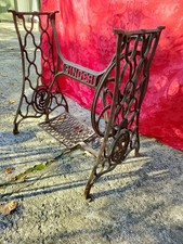 Vintage Base Macchina Da Cucire Singer X Tavolo Tavolino Bagno Ecc.