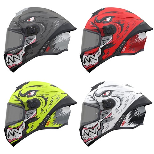 Casco moto integrale targo - casco,
