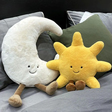 Peluche Sole e Luna con Faccia