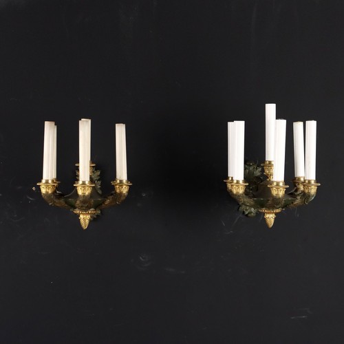 Coppia applique stile impero - coppia,