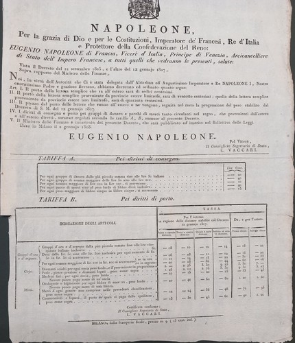 Napoleone decreto per il - napoleone,