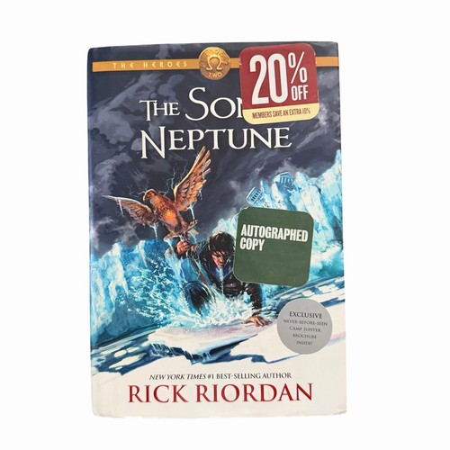 Signed rick riordan the - son, of