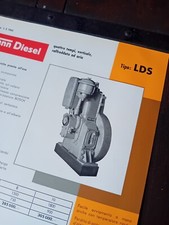 FARYMANN MOTORE LDS MOTOREN ENGINE MOTEUR Brochure Tecnica Originale 1965