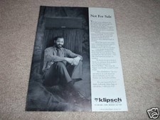 Klipsch Klipschorn Annuncio Da 1988, Nuovo! Articolo