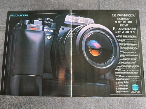 Minolta 9000 pubblicità - 9000,