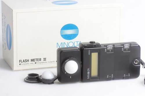 Minolta flash meter - minolta,
