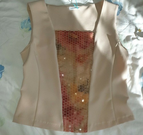 Top donna con paillettes - paillettes,