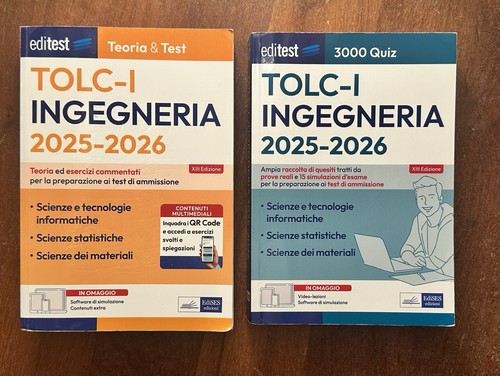 Tolc ingegneria 2024 2025 - tolc-i,