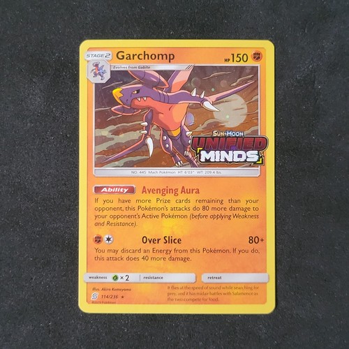 Pokémon card garchomp - garchomp, 114/236