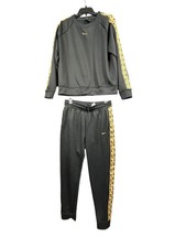 Nike tuta uomo media nero oro