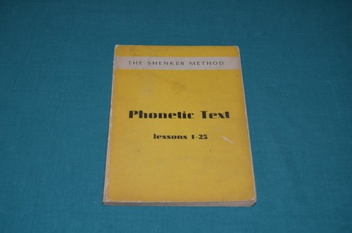 The shenker method phonetic - the,