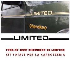 DECAL JEEP XJ CHEROKEE LIMITED