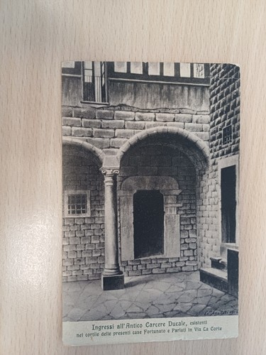 Cartolina antico carcere - antico,