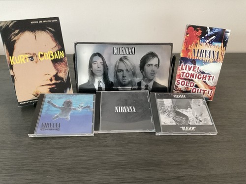 Nirvana lot with - cd, (4)