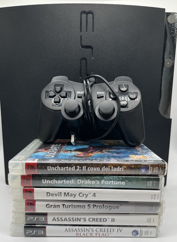 Console ps3 slim 160gb - ps3,