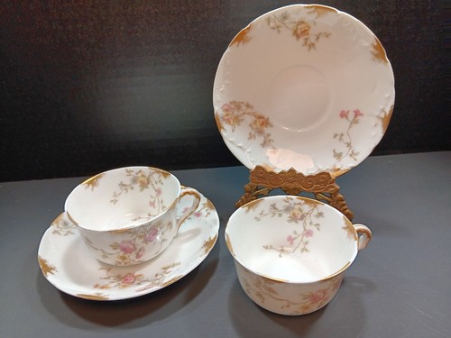 Tazza e piattini limoges - -,