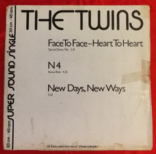 TWINS - FACE TO FACE - 12"