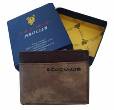 Portafoglio  uomo pelle polo