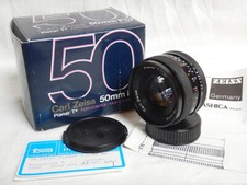 Contax 50mm f1.7 PLANAR T* Carl Zeiss Ottime Condizioni Excellent + Box Scatola