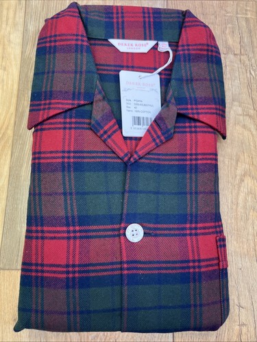 Pigiama uomo derek rose cotone - pigiama,