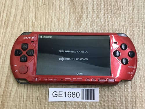 Console psp 3000 - rossa, nera