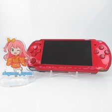 【Eccellente】Sony PSP-3000 Console Rosso Radiante Solo Senza Batteria Giappone...