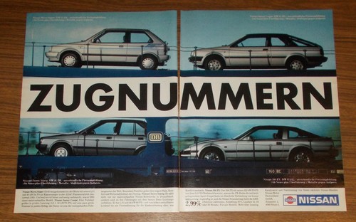 Rara pubblicità nissan - nissan, micra