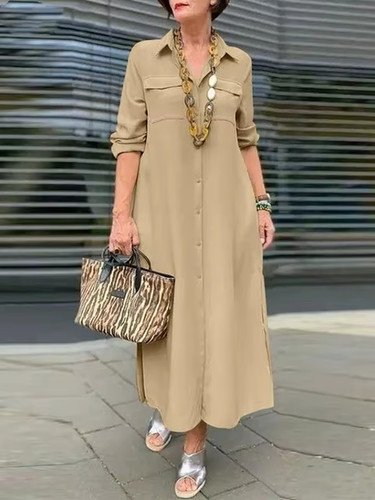 Xxxl abito maxi casual - s-xxxl,