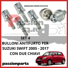 KIT 4 BULLONI ANTIFURTO CERCHI