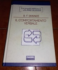 SKINNER IL COMPORTAMENTO VERBALE LA GRANDE BIBLIOTECA DELLA PSICOLOGIA FABBRI 07