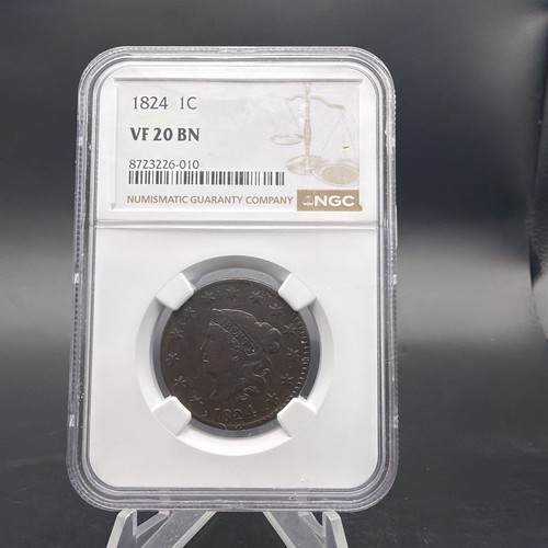 1824 testa corona grande - testa,