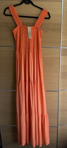 Maxi abito arancione made - abito,