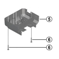 Lower housing e6000 - housing, to