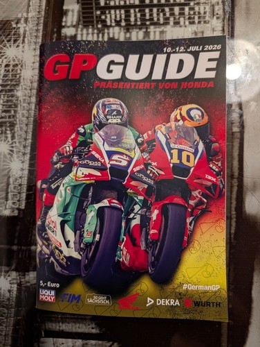Guide sachsenring 2026 mini - gp,