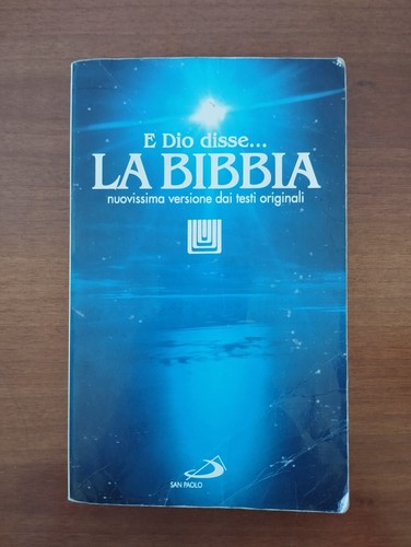 Bibbia dio disse san - la, bibbia.