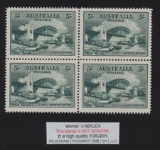 4 blocchi FORGERY - REPLICA di